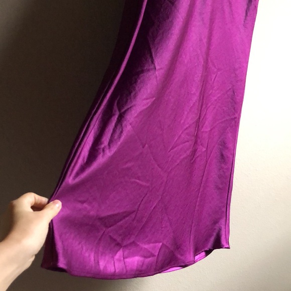 Sezane Sandy Fuchsia Midi Skirt - Picture 3 of 8